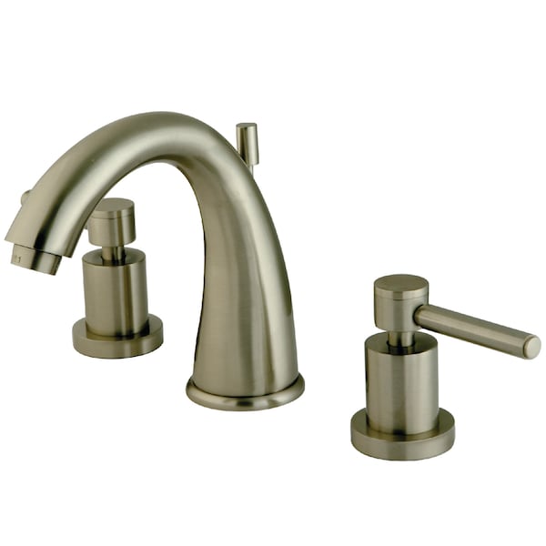 Kingston Brass 8" Widespread Bathroom Faucet, Brushed Nickel KS2968DL - main